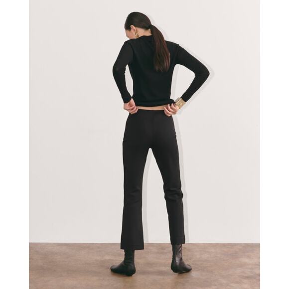 Everlane The Dream Kick Flare Pant in Black M NWT - Picture 9 of 9